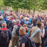 Французские масоны собрались на митинг