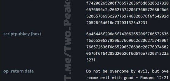 Что нашли в блоке №666 666 блокчейна BTC? 
