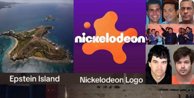 Почему логотип Nickelodeon похож на остров педофила Эпштейна? 