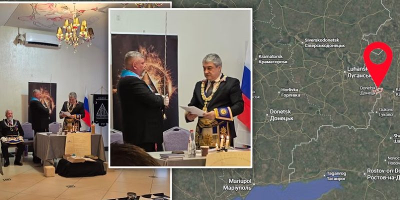 Российские масоны в Донецке открыли военную ложу 
