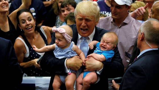 Существует видео, на которых Трамп занимается сексом с детьми?