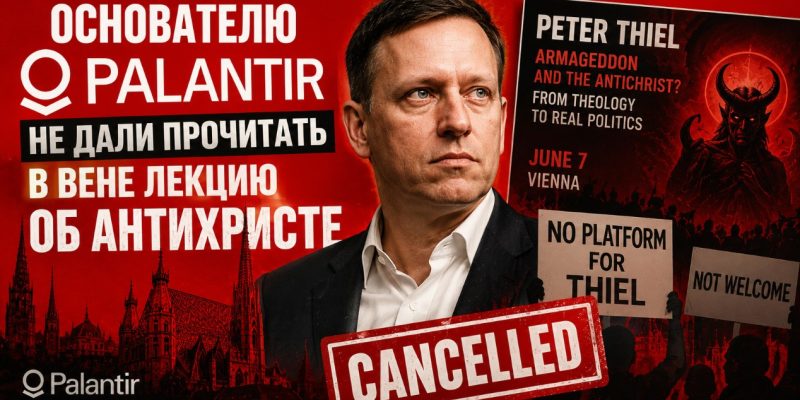 Австрийцы запретили Питеру Тилю читать лекции 