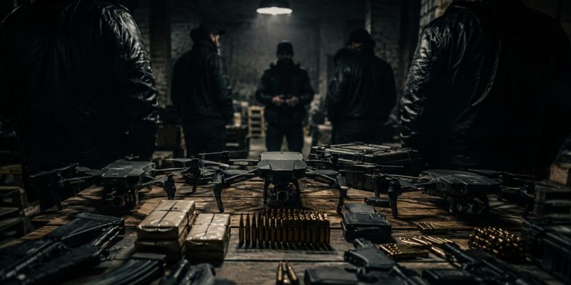 Итальянская мафия заинтересовалась боевыми дронами с черного рынка
