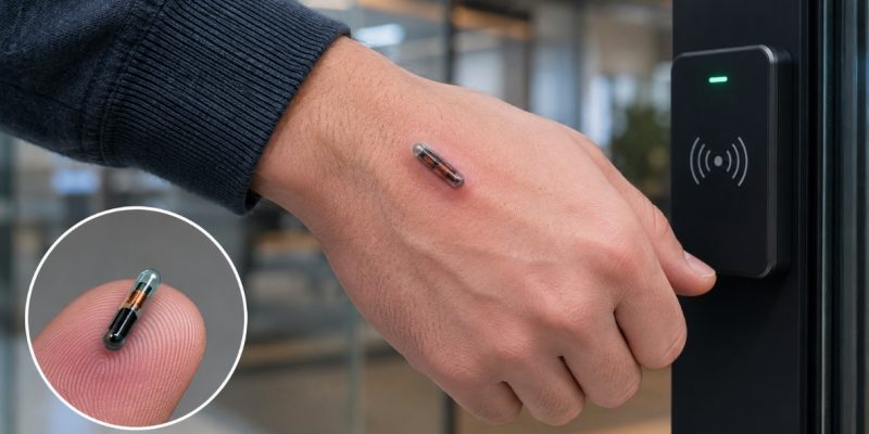 Чип под кожей в Швеции: зачем люди вживляют NFC-импланты 